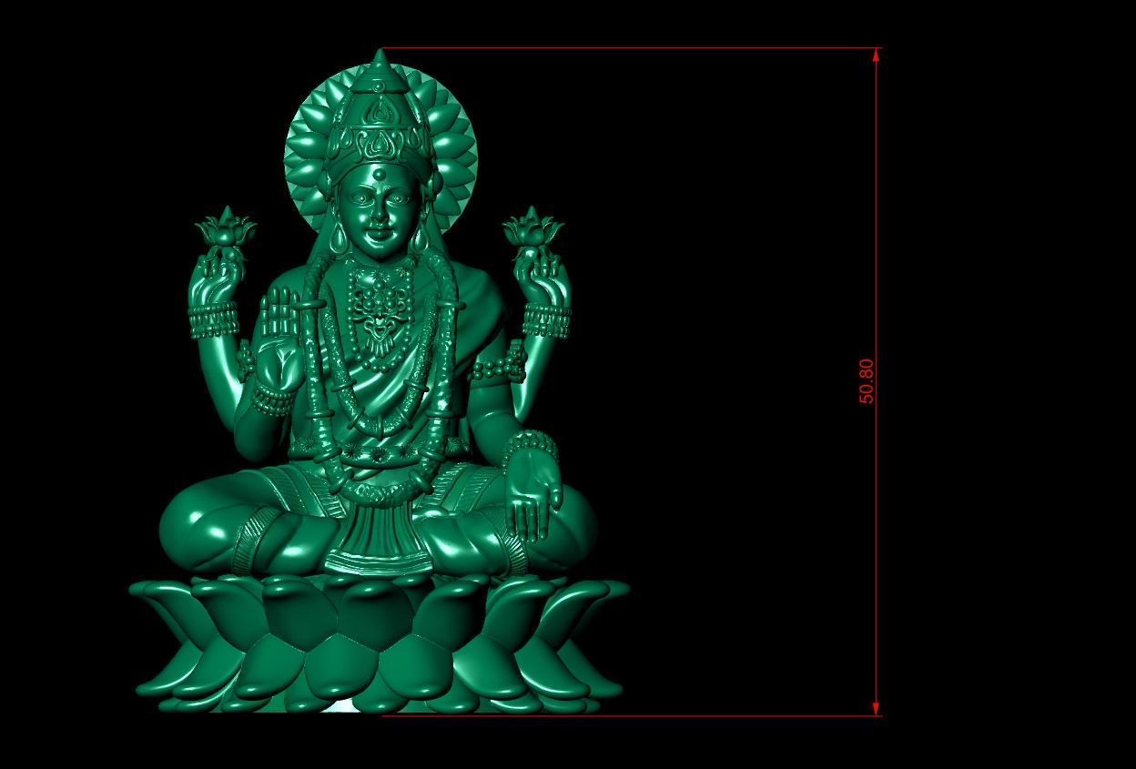 Laxmiji 3D print model_29