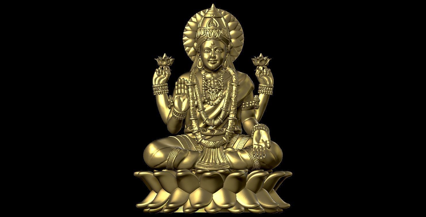 Laxmiji 3D print model_12