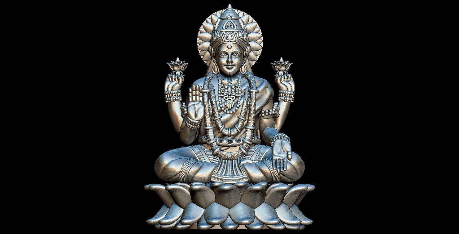 Laxmiji 3D print model_26