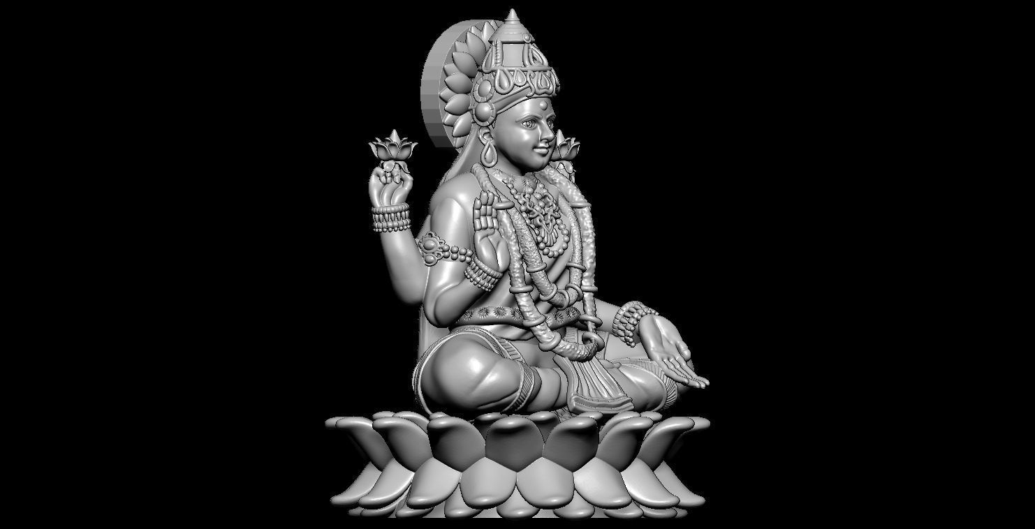 Laxmiji 3D print model_17