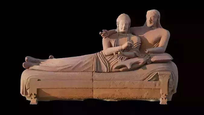 The Sarcophagus of the Spouses - photogrammetry