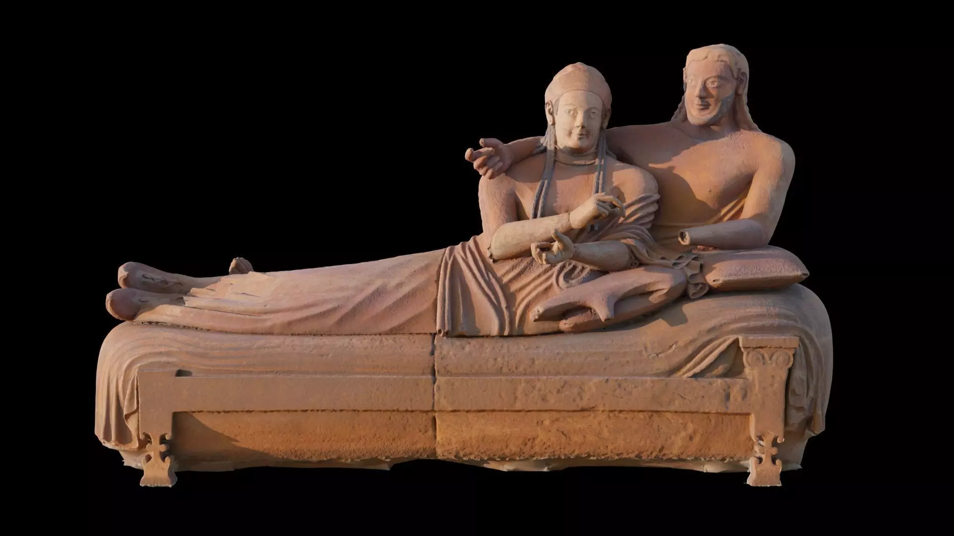 The Sarcophagus of the Spouses - photogrammetry 3D model