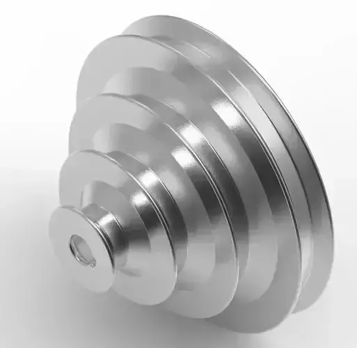 Step Cone Pulley 3D print model