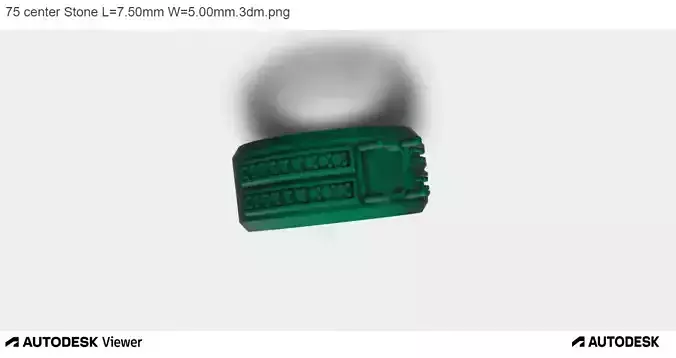 Men Ring with an Asscher Cut Center Stone