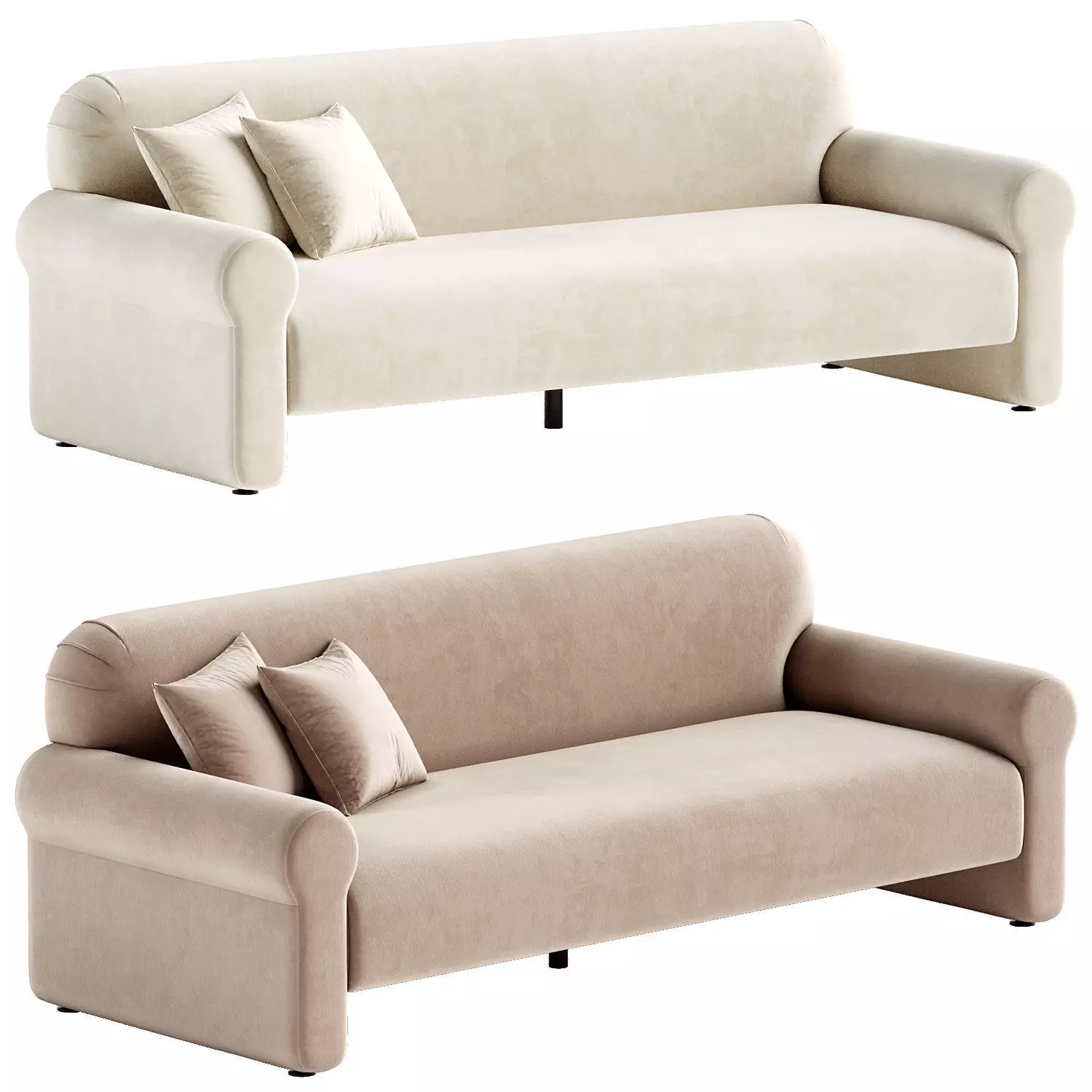 Keelee Sofa 3D model_0