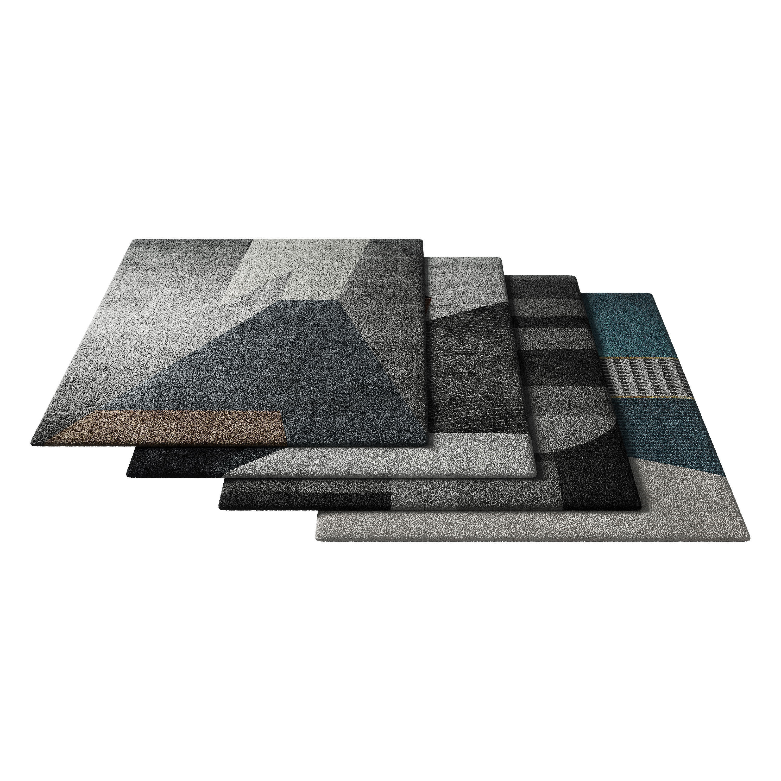 Rug Set 18 3D model_1