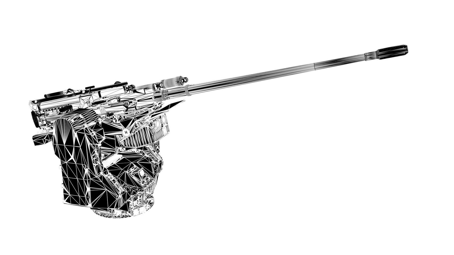 Sentinel RWS Remote Weapon Station turret 3D model_6