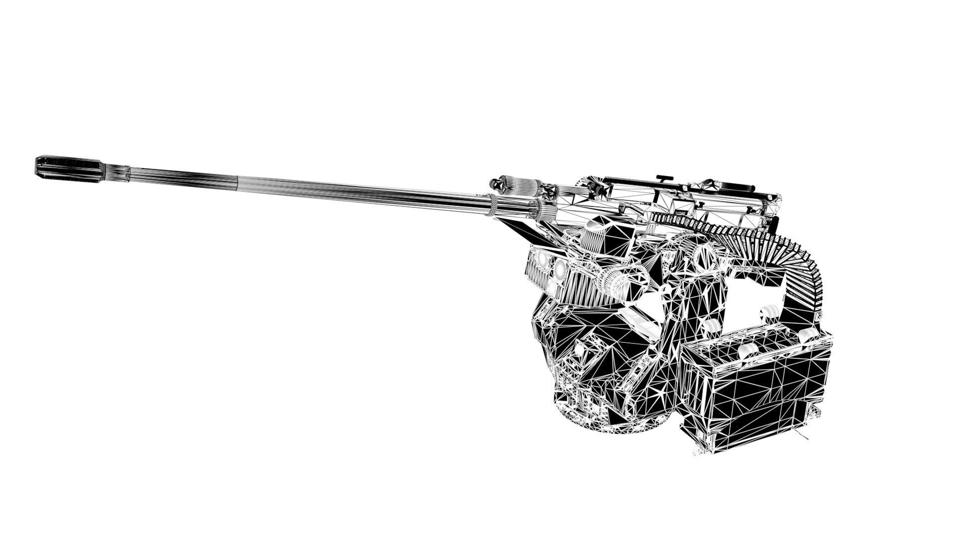 Sentinel RWS Remote Weapon Station turret 3D model_5