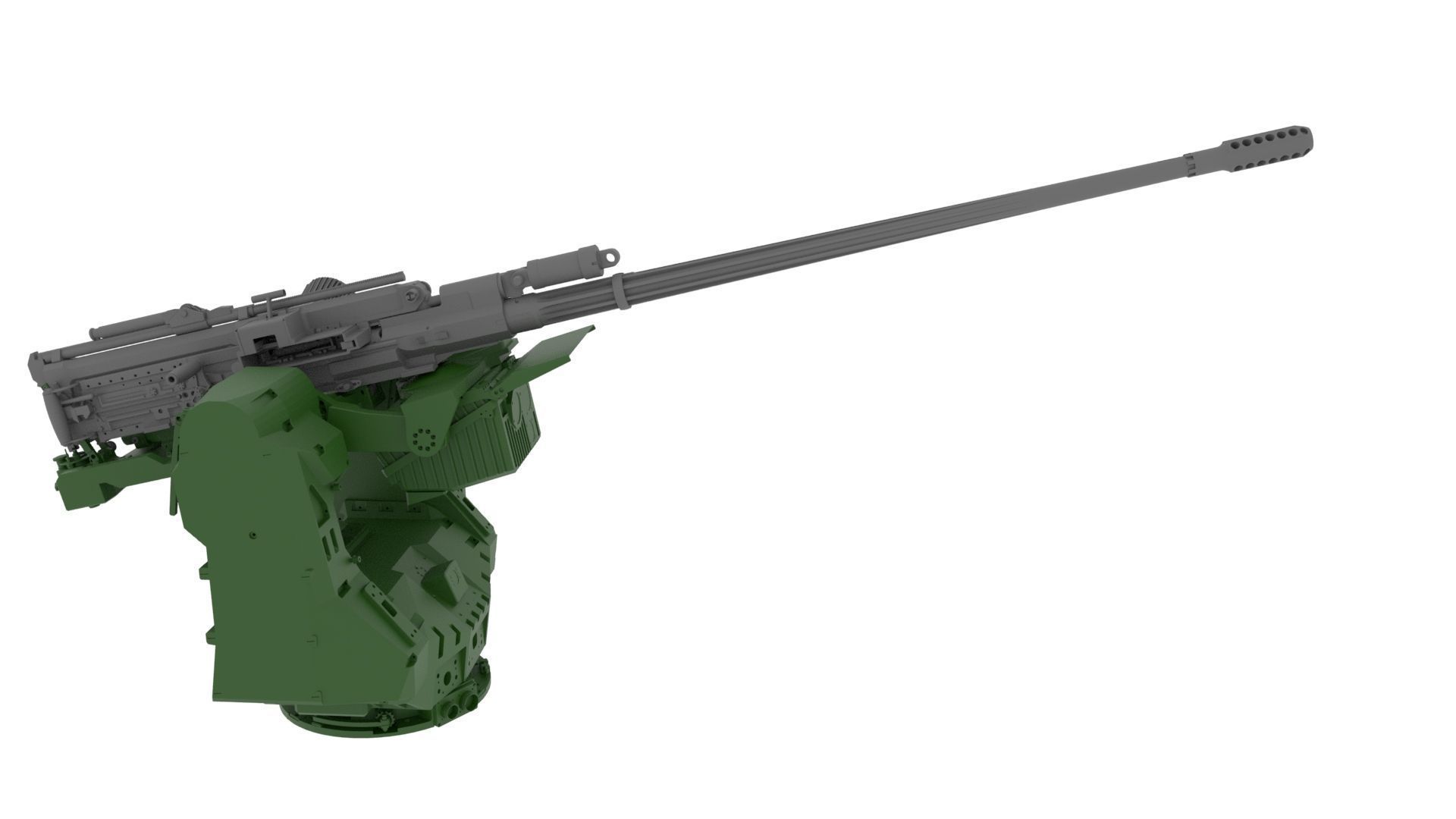 Sentinel RWS Remote Weapon Station turret 3D model_3