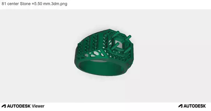 Women Ring with an Asscher Cut Center Stone