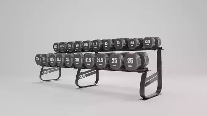 Fitness Dumbbell Rack