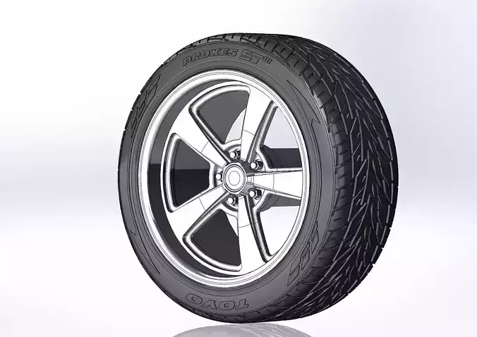 Custom wheels Ridler Style 652 20inch for your scale model