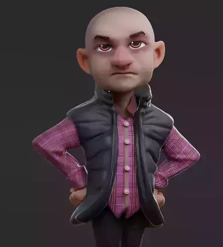 Meme Guy 3D print model
