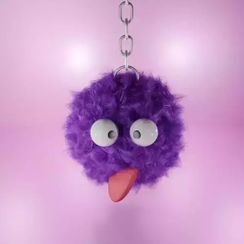 Key Ring with Kukka pet doll