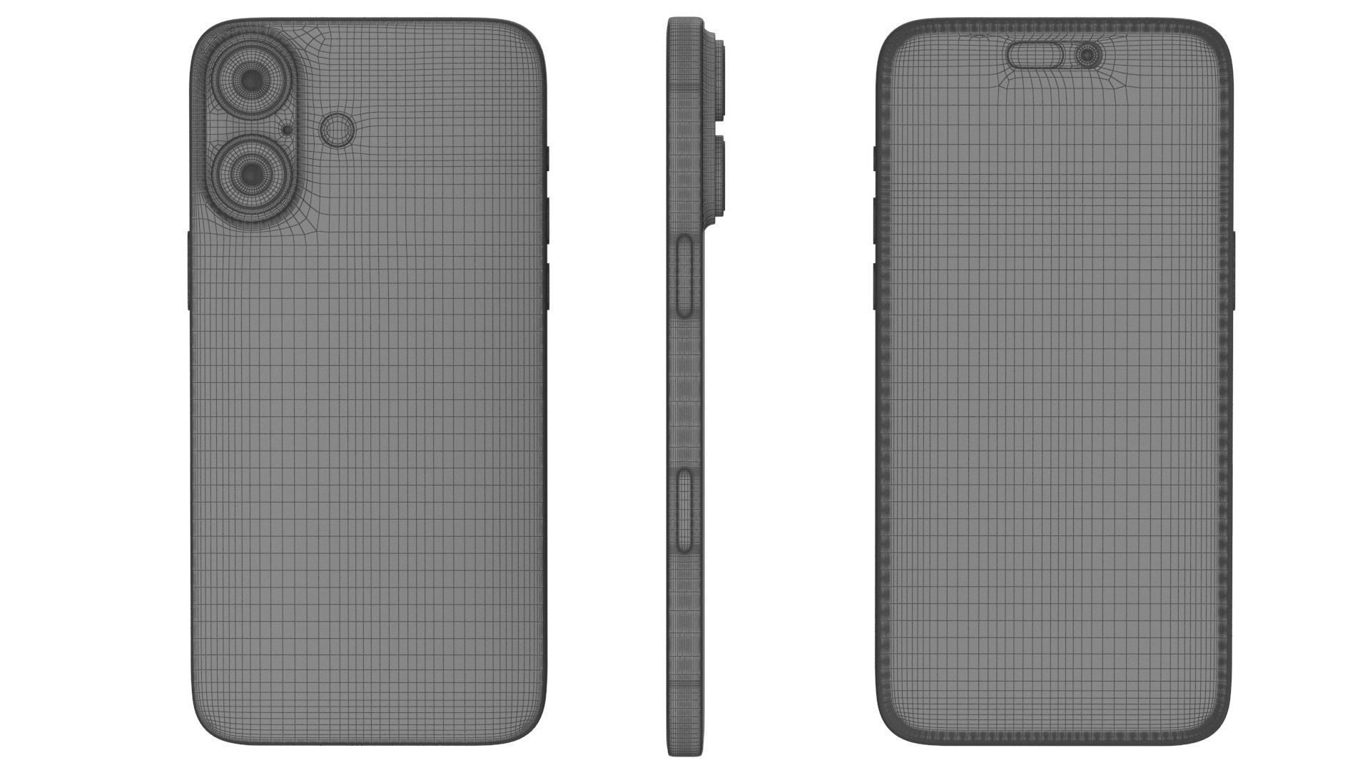 Apple iPhone 16 And Plus And Pro And Pro Max 3D model_20