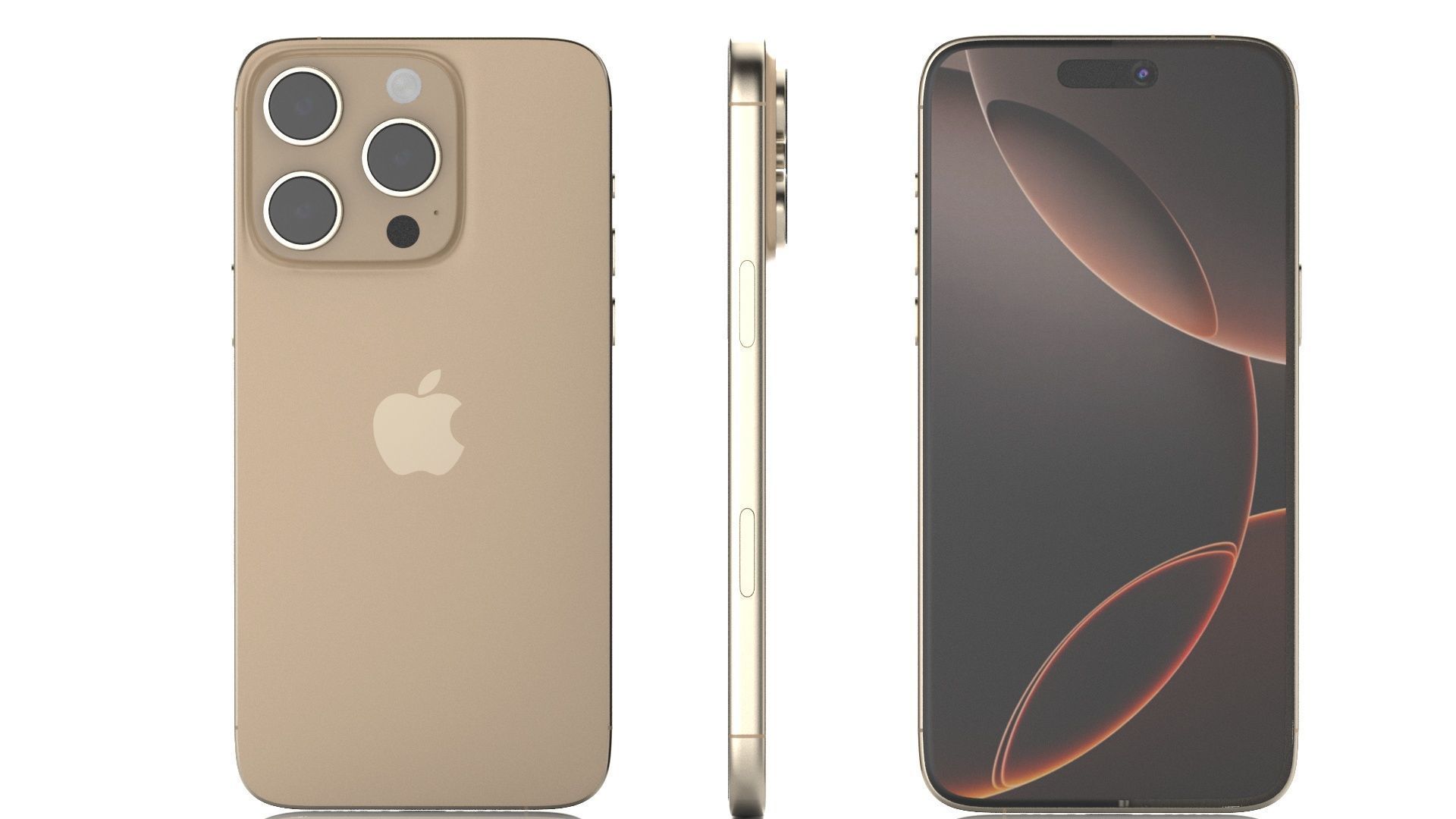 Apple iPhone 16 And Plus And Pro And Pro Max 3D model_41