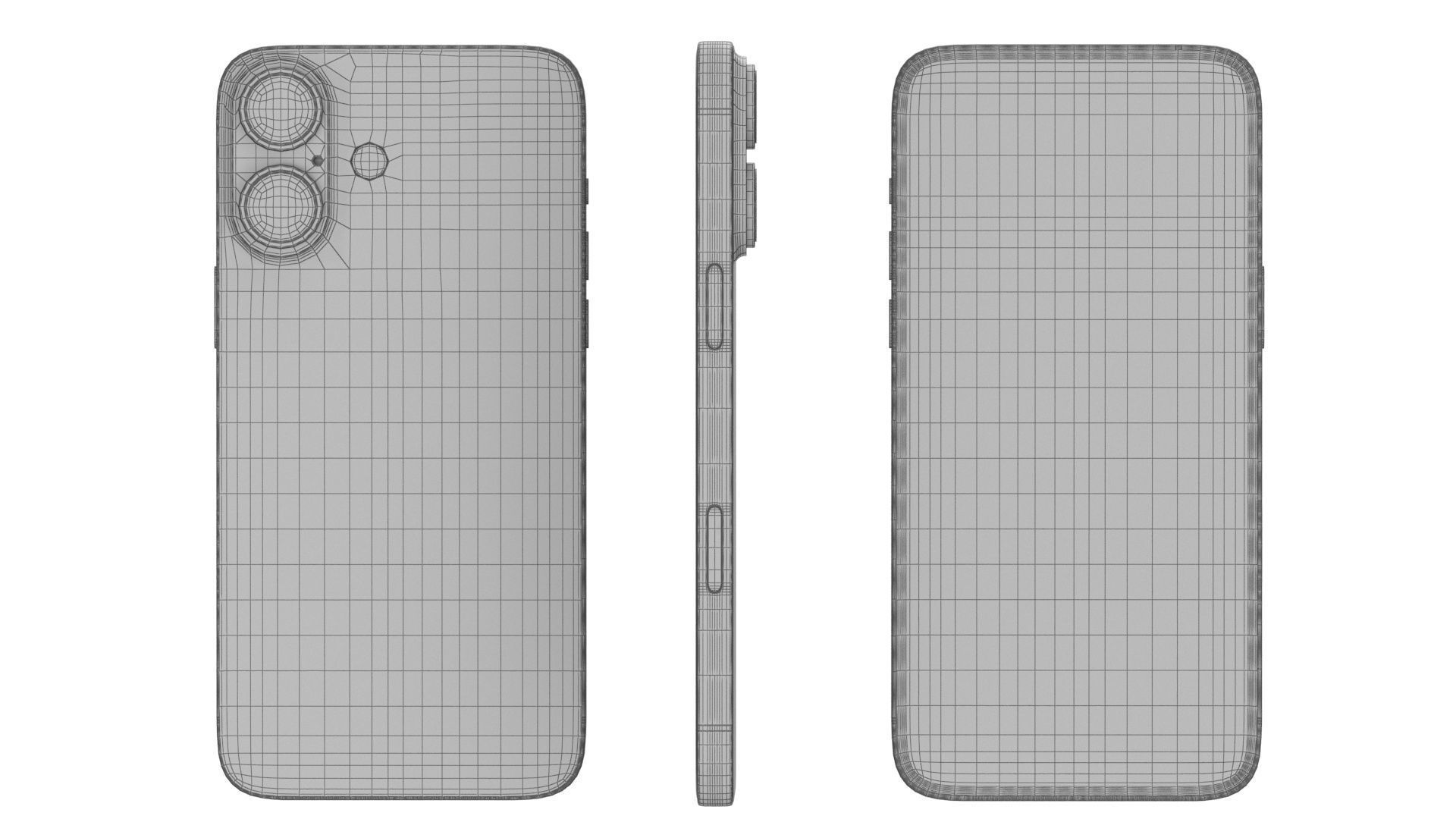 Apple iPhone 16 And Plus And Pro And Pro Max 3D model_13