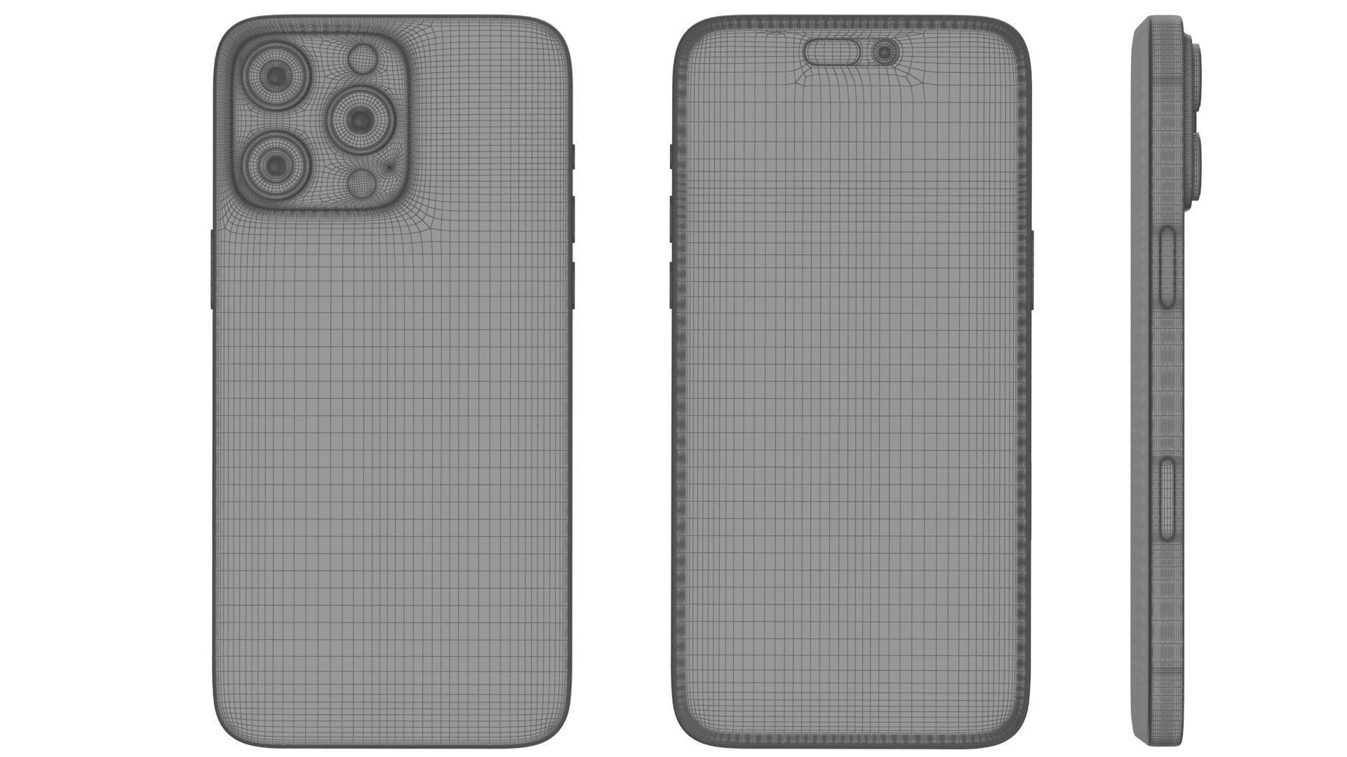 Apple iPhone 16 And Plus And Pro And Pro Max 3D model_77