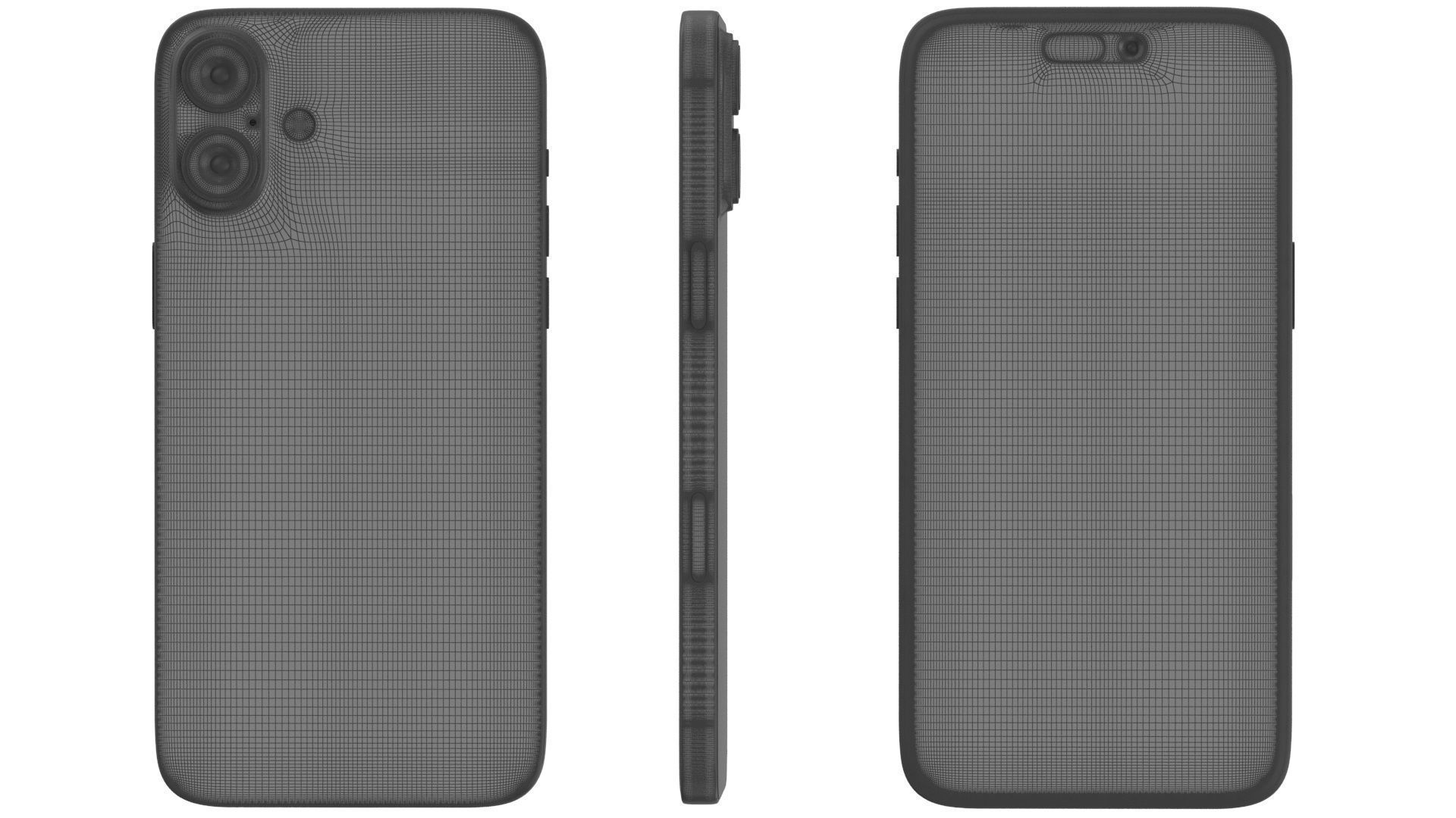 Apple iPhone 16 And Plus And Pro And Pro Max 3D model_40