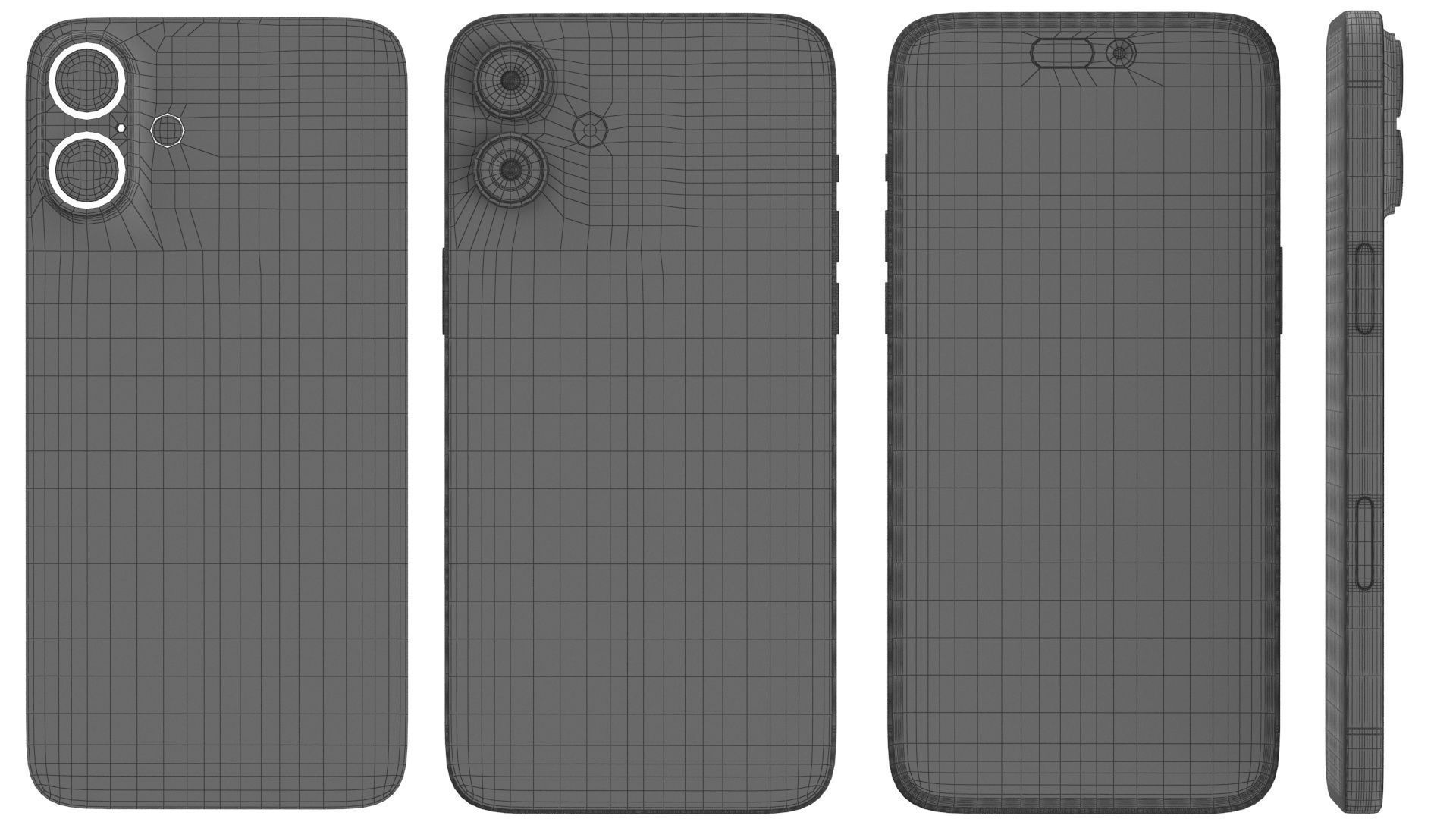 Apple iPhone 16 And Plus And Pro And Pro Max 3D model_33