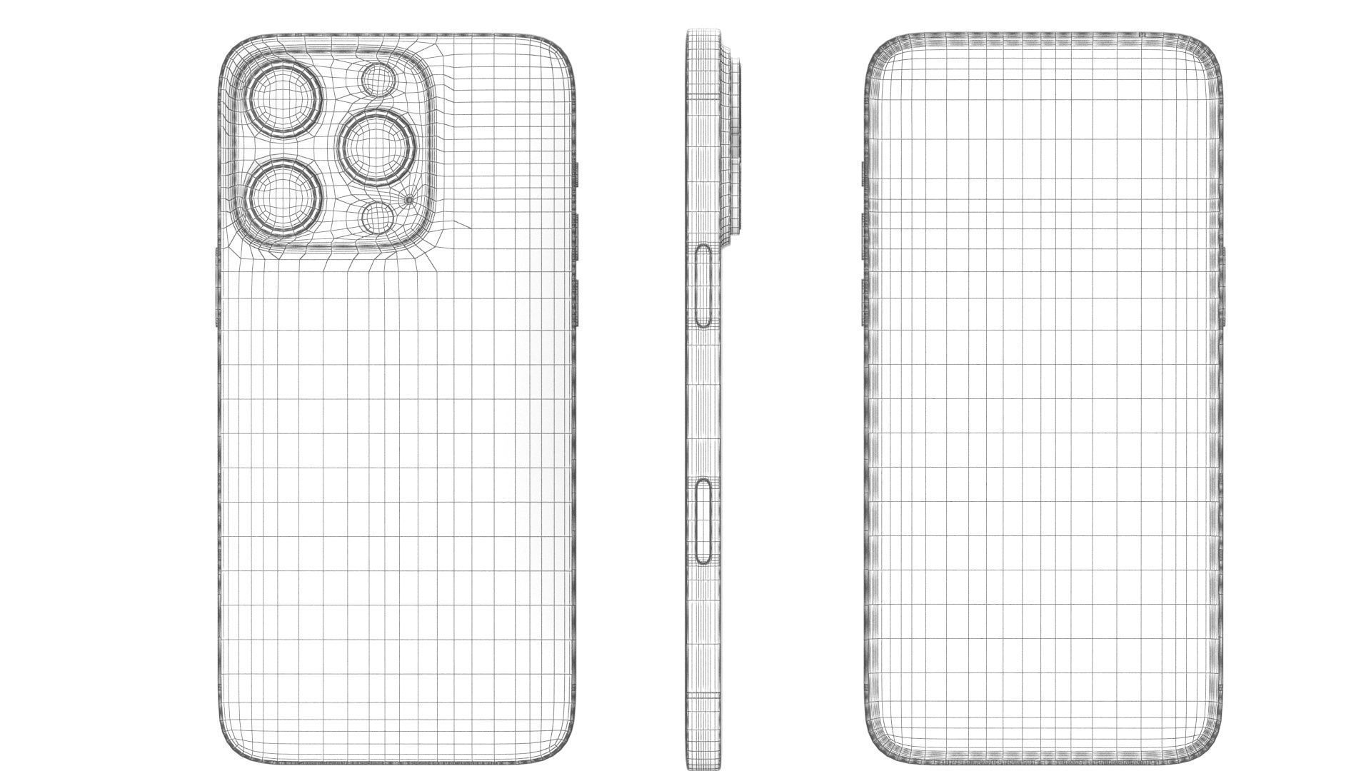 Apple iPhone 16 And Plus And Pro And Pro Max 3D model_51