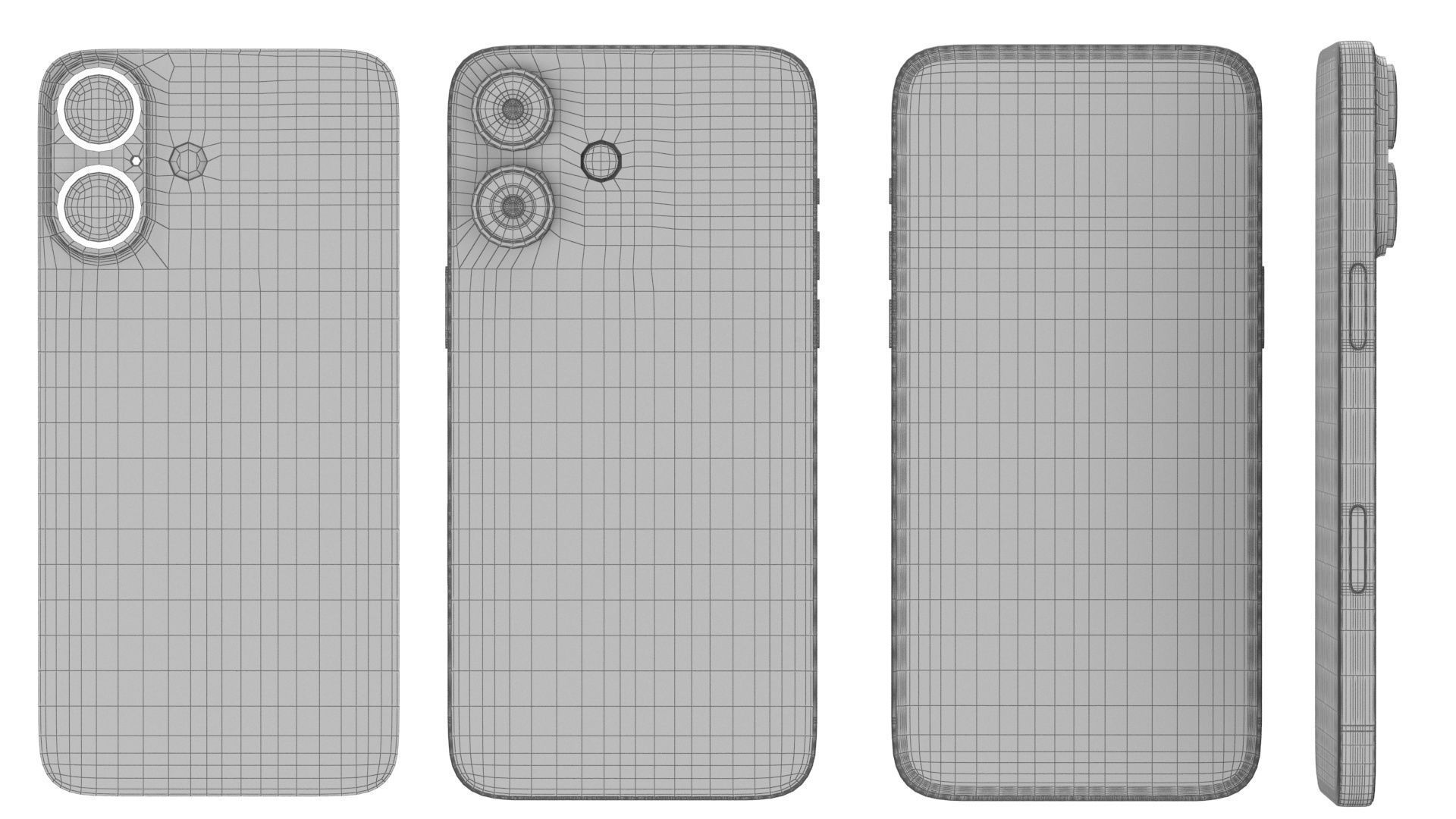 Apple iPhone 16 And Plus And Pro And Pro Max 3D model_14