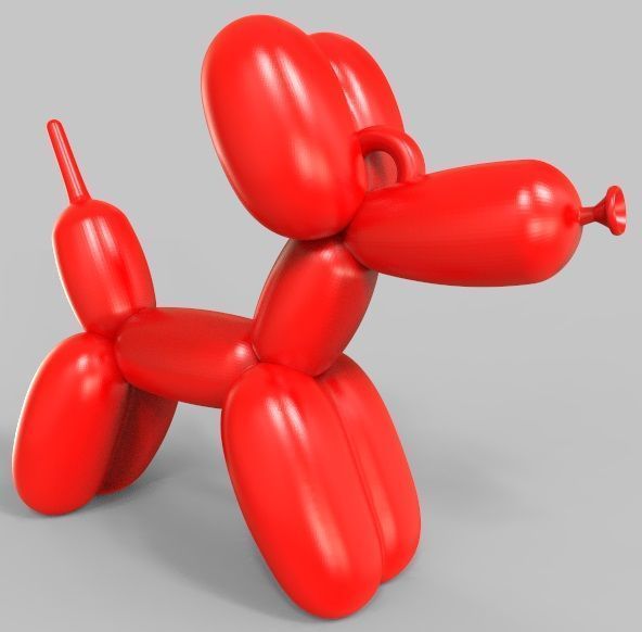 Balloon Dog 3D model_3