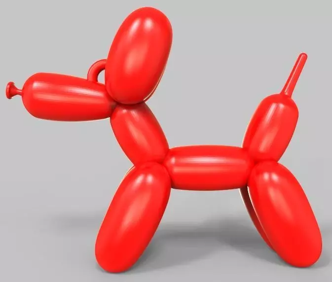 Balloon Dog 3D model_0
