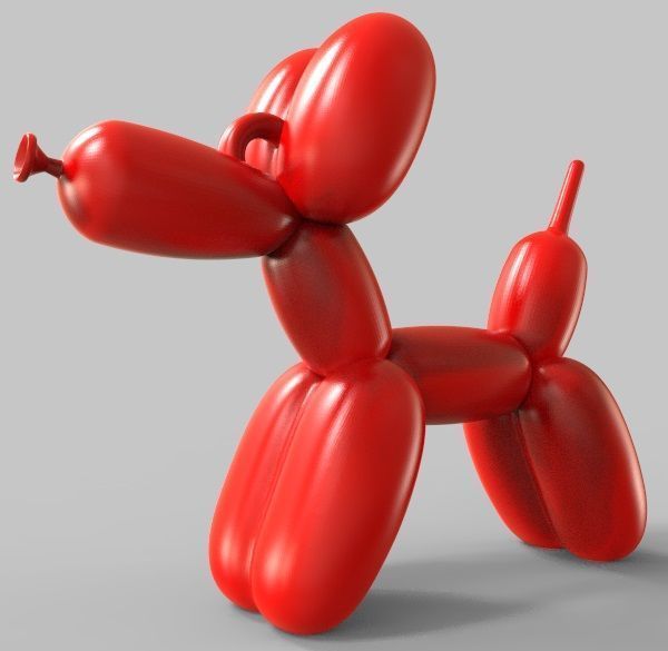 Balloon Dog 3D model_4