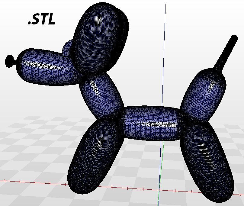 Balloon Dog 3D model_6