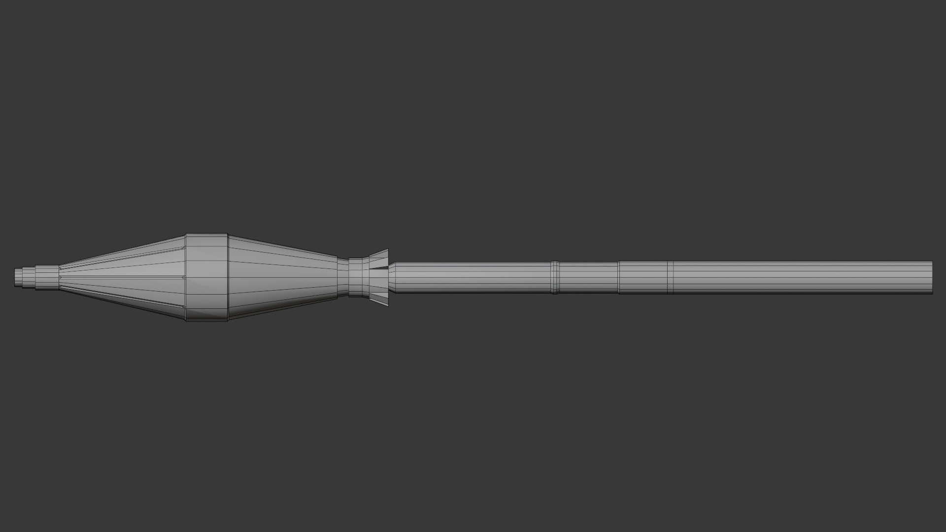 Rpg-7 lowpoly  Low-poly 3D model_10