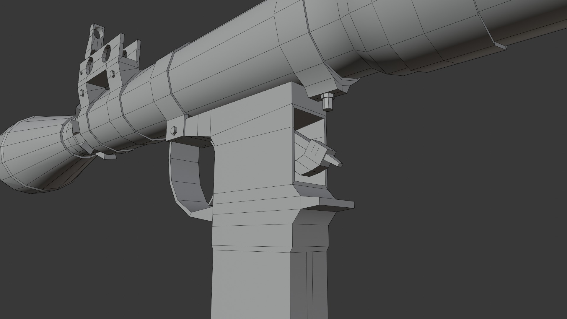 Rpg-7 lowpoly  Low-poly 3D model_19