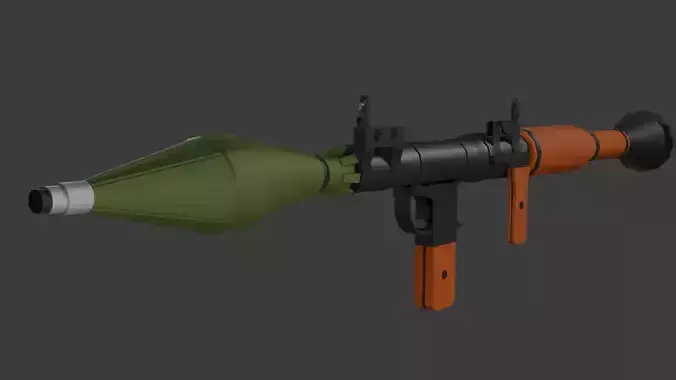 Rpg-7 lowpoly 