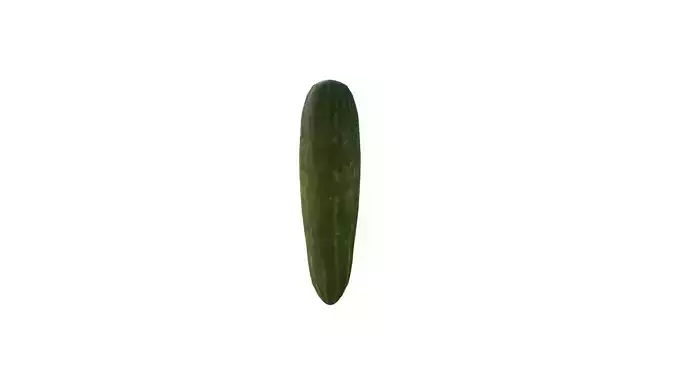 Cucumber low poly Low-poly 3D model