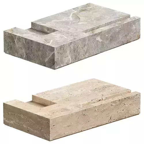 Italian Style Minimalist Marble Coffee Table