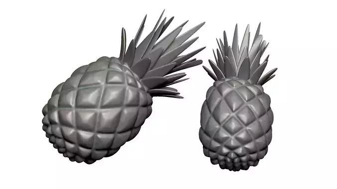 pineapple 3D print model