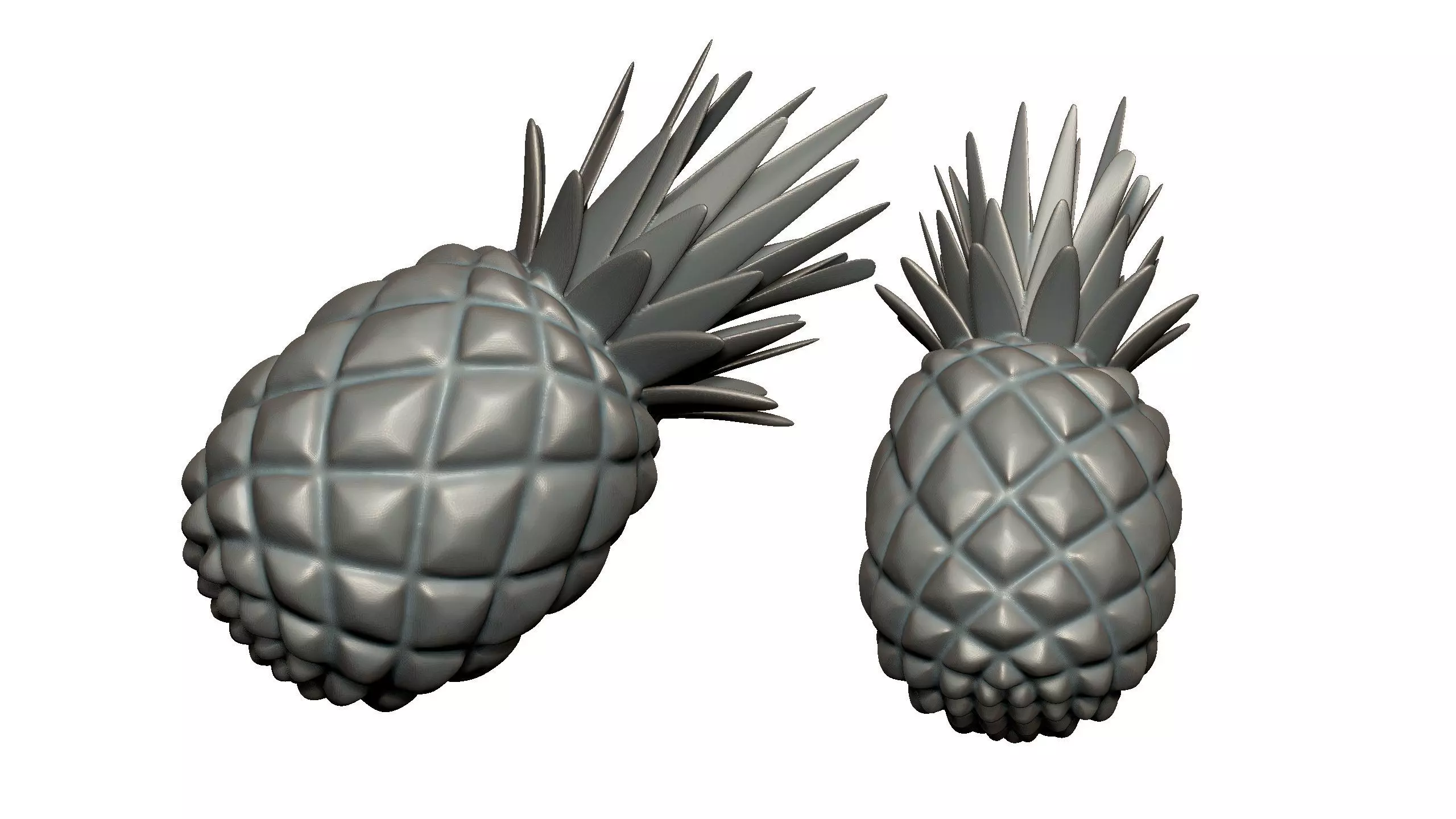 pineapple 3D print model_0