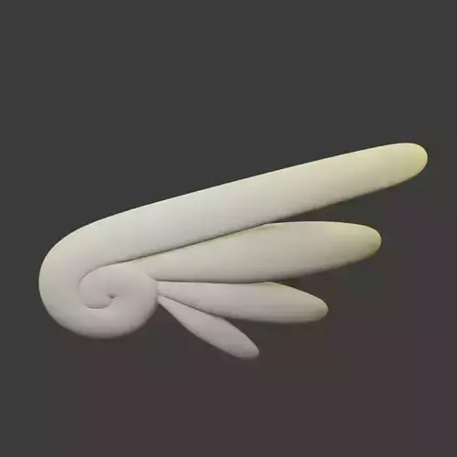 Wing 3D model Free 3D model