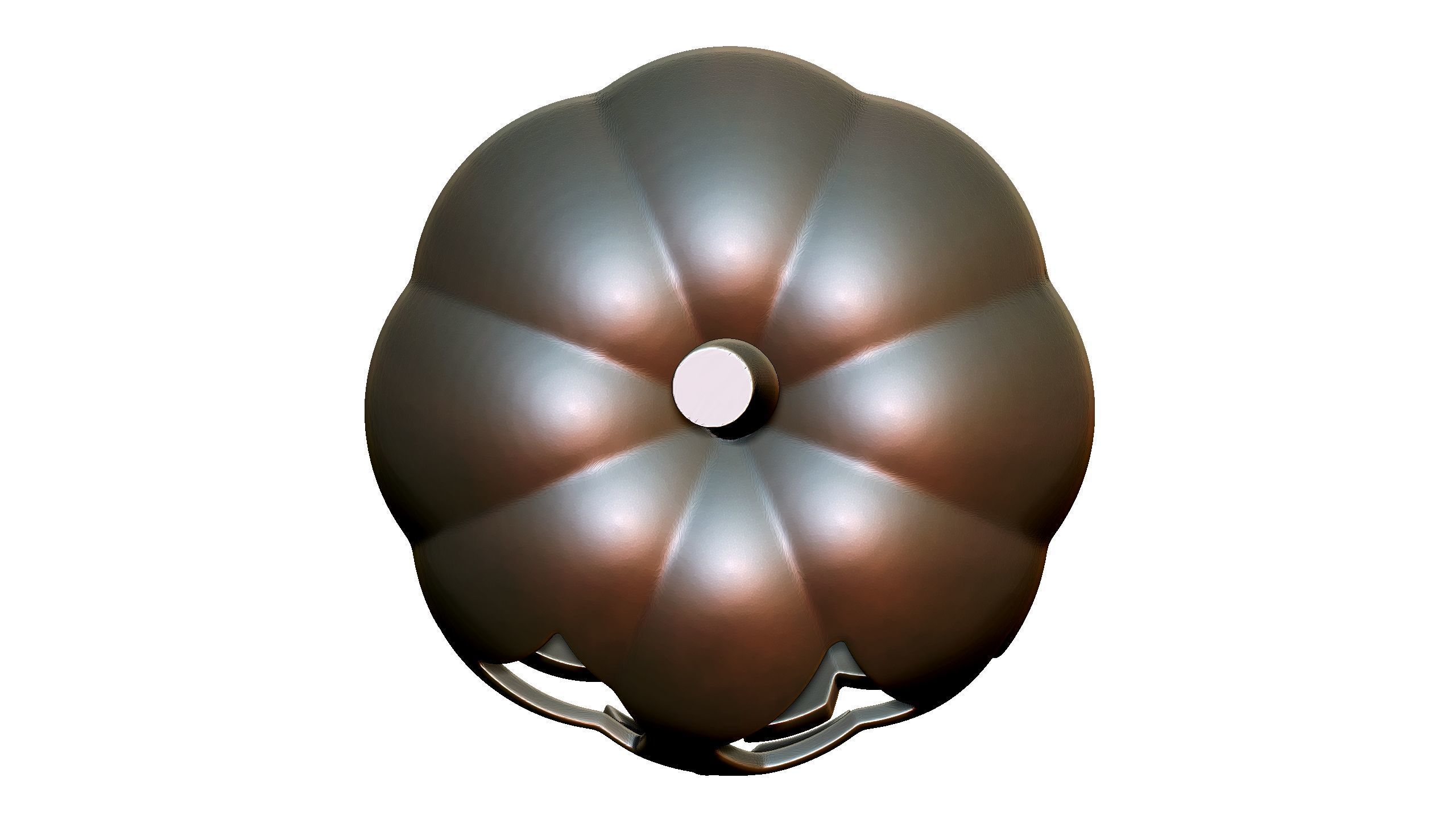 Halloween Pumpkin 3D print model_4