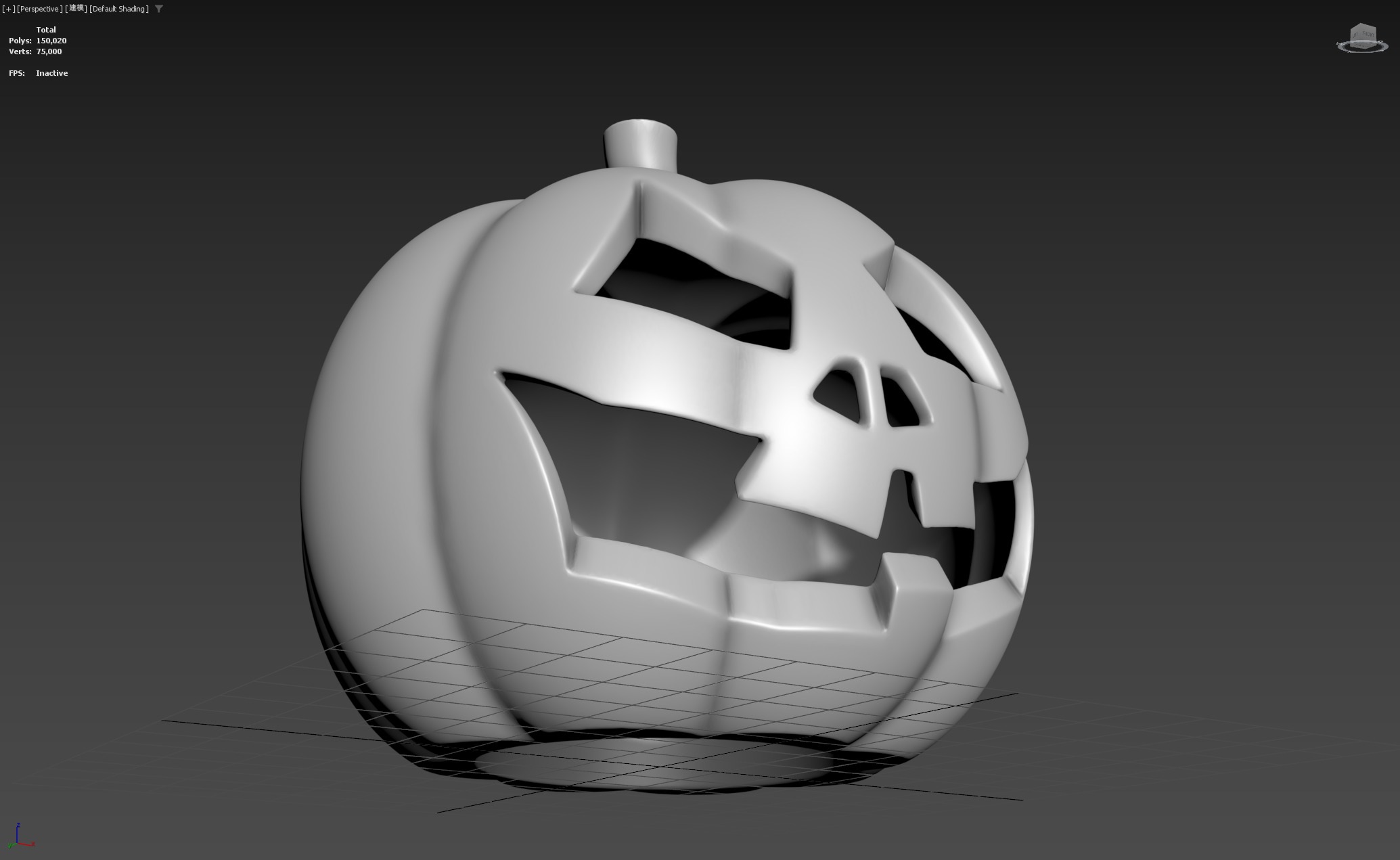 Halloween Pumpkin 3D print model_7