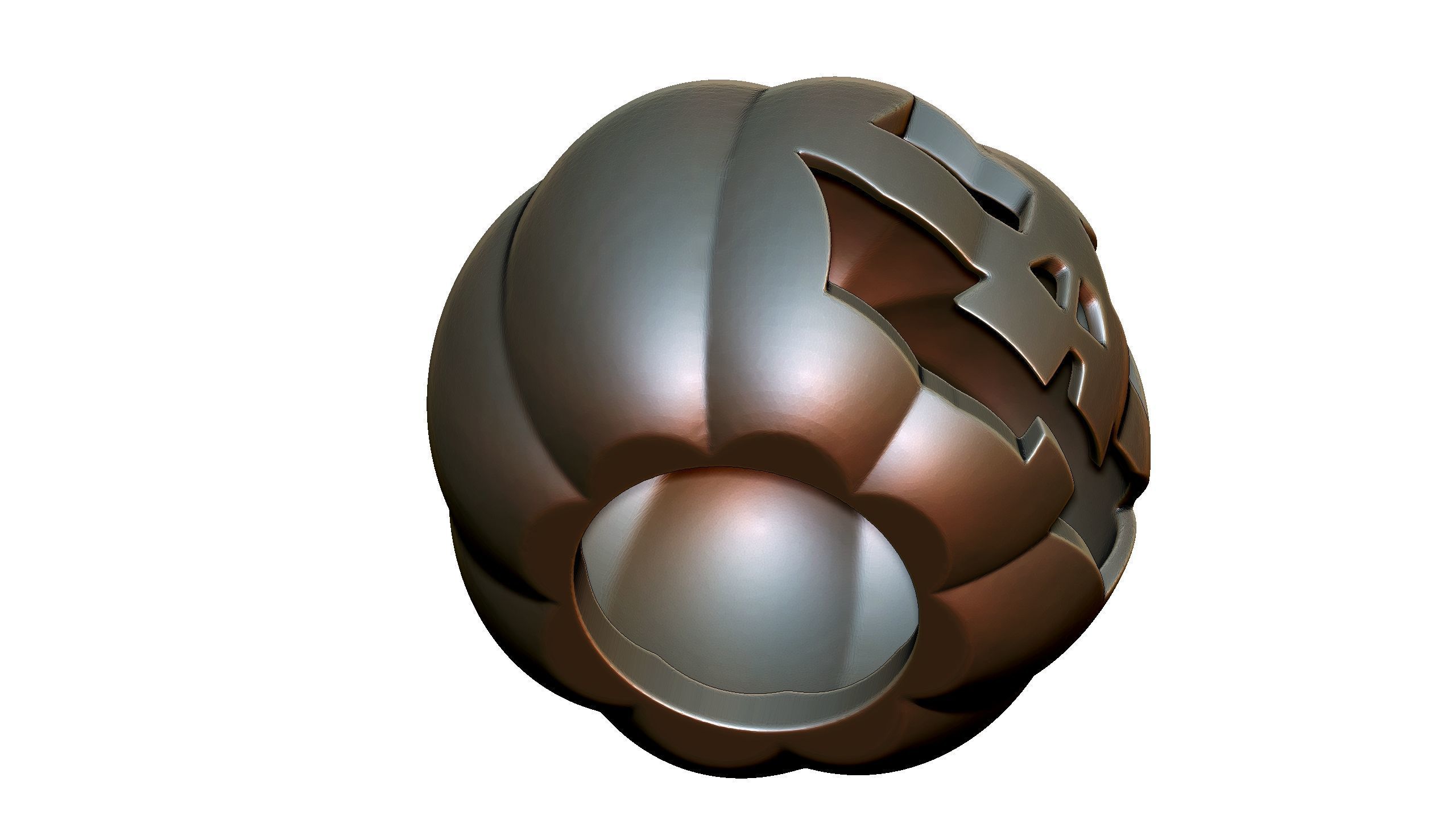 Halloween Pumpkin 3D print model_5