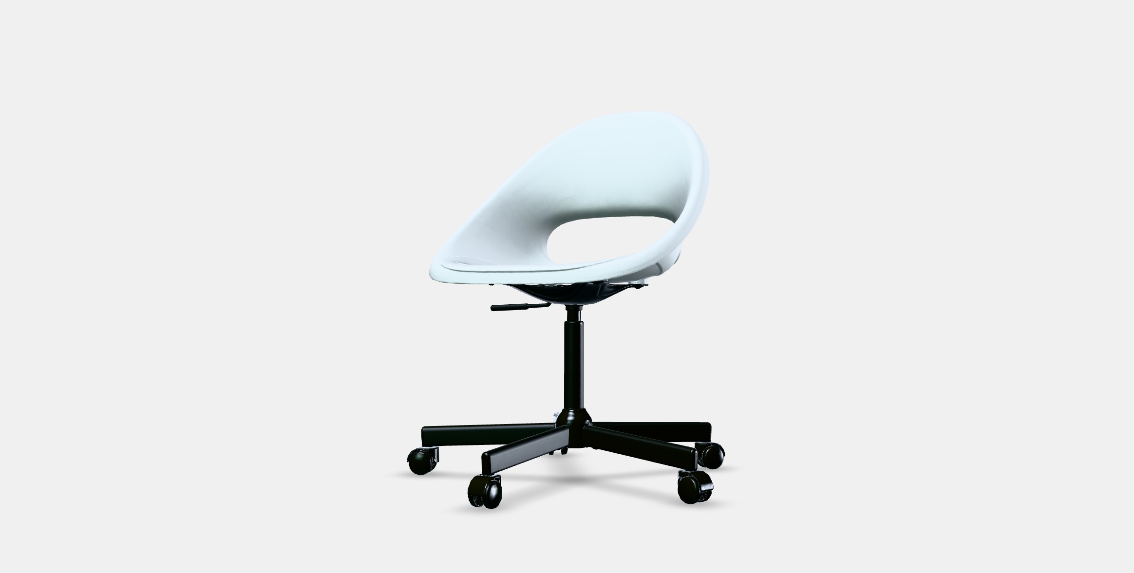 LOBERGET - MALSKAR Swivel chair 3 Low-poly 3D model_12