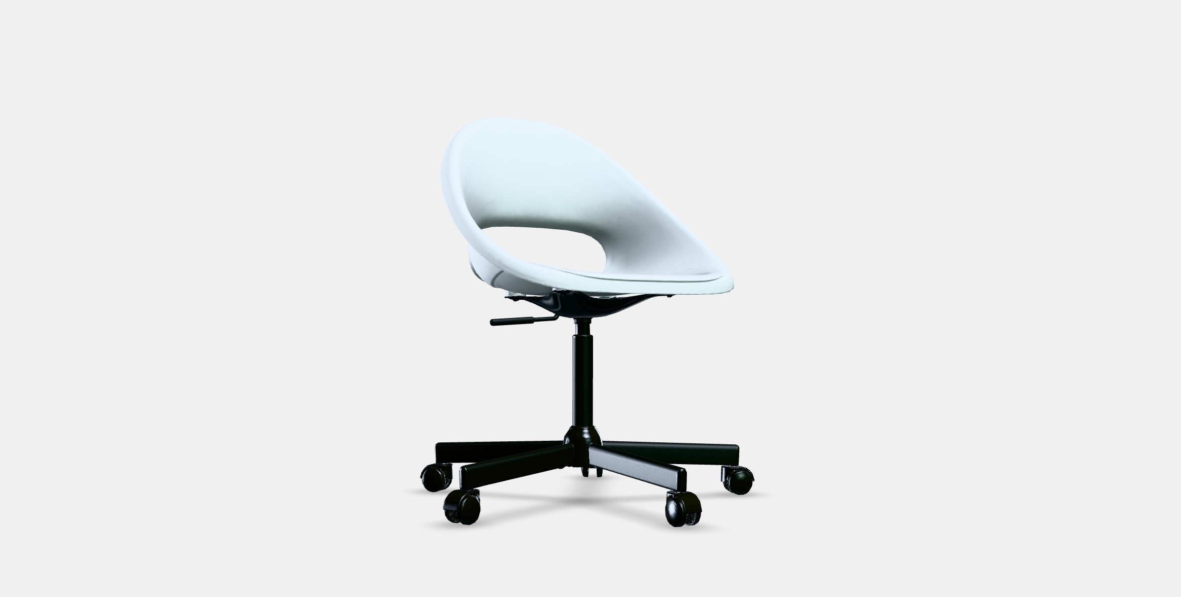 LOBERGET - MALSKAR Swivel chair 3 Low-poly 3D model_3