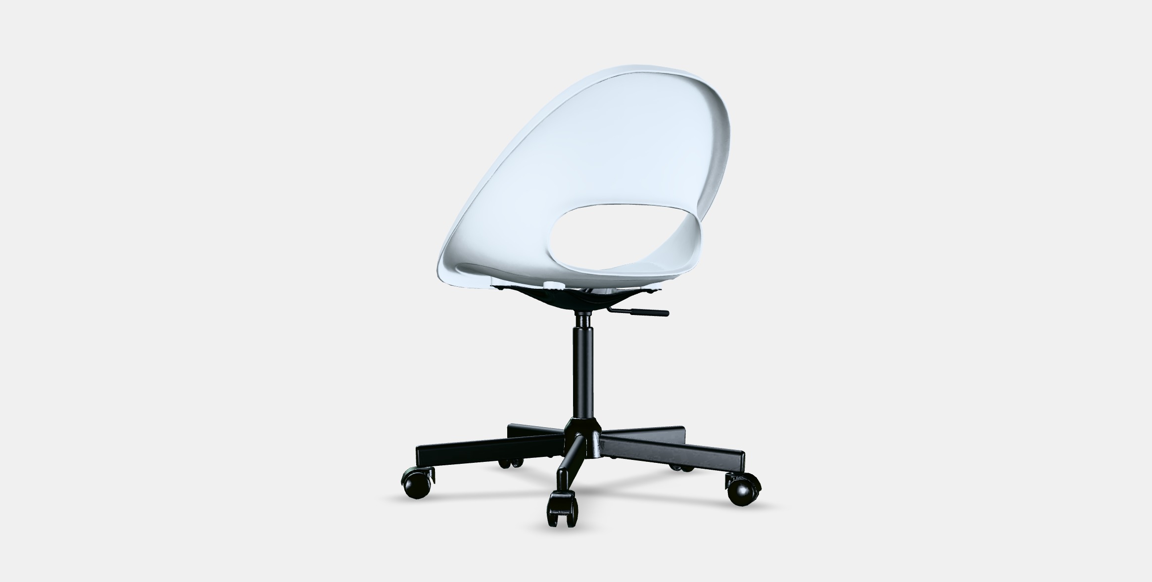 LOBERGET - MALSKAR Swivel chair 3 Low-poly 3D model_16