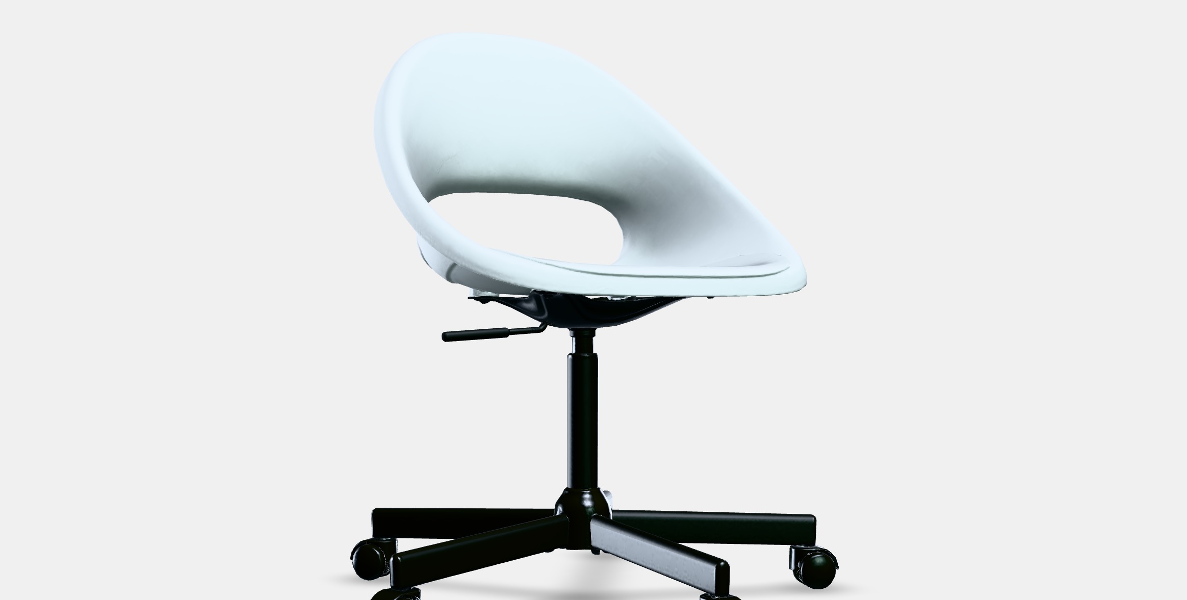 LOBERGET - MALSKAR Swivel chair 3 Low-poly 3D model_9