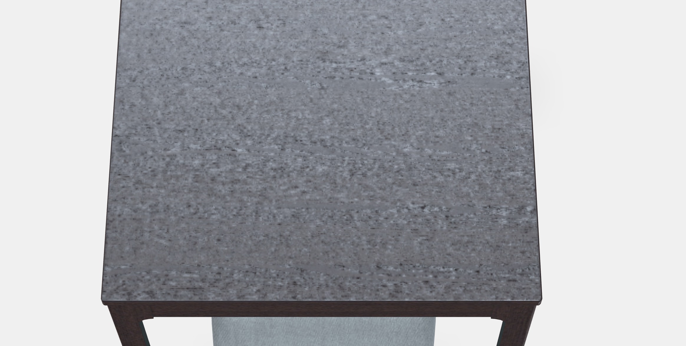 EKEDALEN - EKEDALEN Table and 2 chairs 1 Low-poly 3D model_6