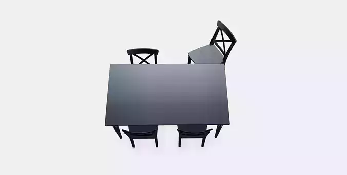 INGATORP - INGOLF Table and 4 chairs 3
