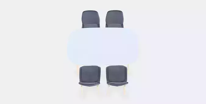 VEDBO - VEDBO Table and 4 chairs