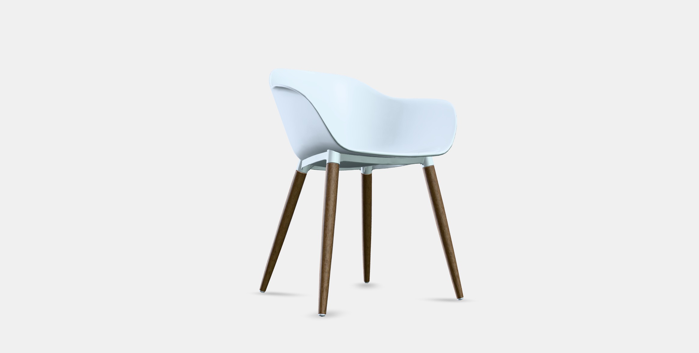 GRONSTA Chair with armrests in-outdoor 1 Low-poly 3D model_2