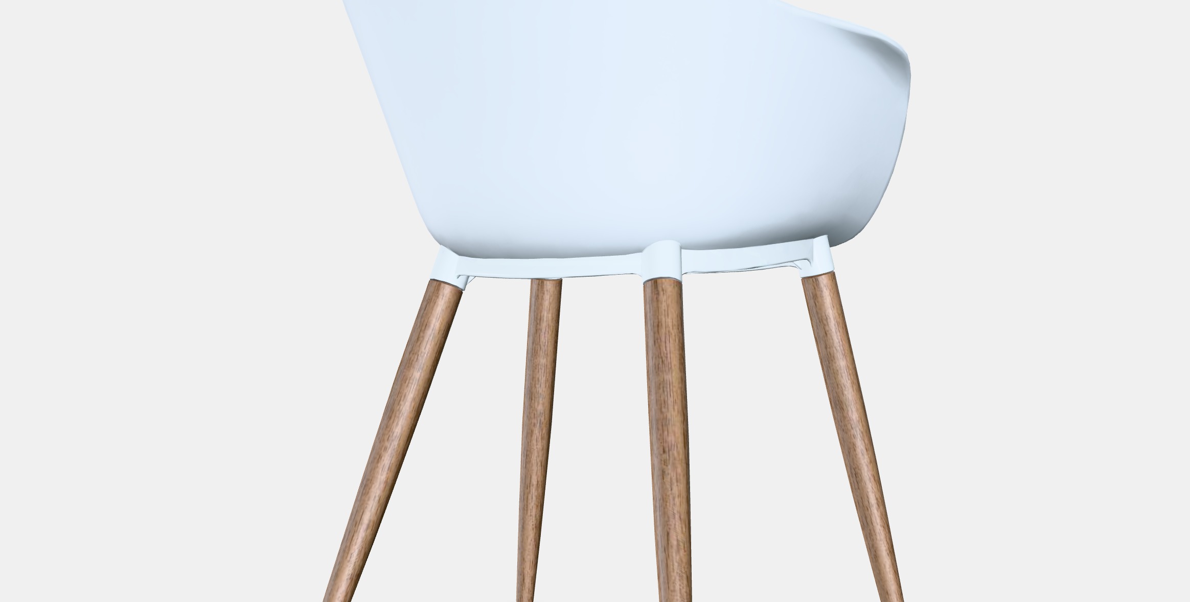 GRONSTA Chair with armrests in-outdoor 1 Low-poly 3D model_6